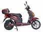 Elektrický motocykl RACCEWAY E-MOPED, vínový-lesklý - BEZ BATERIE