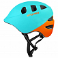 Spokey CHERUB Dětská cyklistická přilba IN-MOULD, 48-56, modro-oranžová