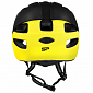 Spokey CHERUB Dětská cyklistická přilba IN-MOLD, 52-56 cm, černo-žlutá