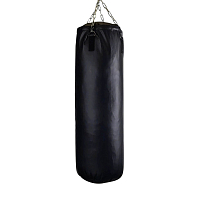 Boxovací pytel GALA - 130 CM / 40 KG - S řetězy - černá