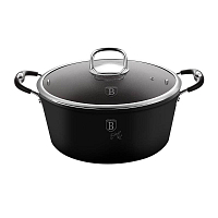 BERLINGERHAUS Kastrol s poklicí s titanovým povrchem 20 cm Black Professional Line BH-6122