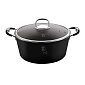 BERLINGERHAUS Kastrol s poklicí s titanovým povrchem 20 cm Black Professional Line BH-6122