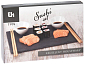 EXCELLENT Sushi set porcelán/břidlice/bambus sada 7ks KO-210000100