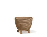 Květináč FURU ECO WOOD 39,5 cm - barva: naturo ECO