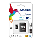 Paměťová karta Adata MicroSDHC Premier 16GB Class10 UHS-I + adaptér