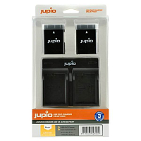 Set Jupio 2x EN-EL14(A) 1100mAh + USB duální nabíječka