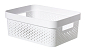 Box Curver Infinity Dots 11L bílý