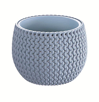 Květináč s vkladem SPLOFY BOWL ledově šedý 14,4 cm