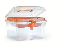 Plastové organizéry NUF SET 245x214x158 mm - barva: oranžová