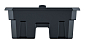 Přepravka na nářadí CARGO PLUS 300x300x133 mm - barva: černá