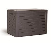 Zahradní box WOODEBOX 78 cm - 190 l - barva: umbra