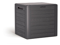 Zahradní box WOODEBOX 58,5 cm - 140 l - barva: umbra