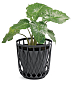 Univerzální koš UNIQUBO 39 cm - barva: šedý kámen