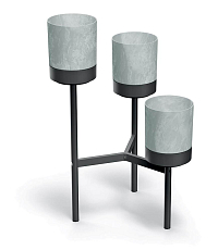 Stojan na květiny BLOOMIE STAND 54 cm - barva: beton