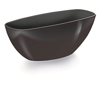 Mísa COUBI ORCHID 36 cm - barva: antracit