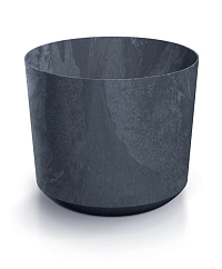 Květináč TUBO BETON EFFECT 19,9 cm - barva:  antracit