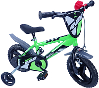 Dětské jízdní kolo Dino Bikes 412UL zelené 12" chlapecké - 2. jakost