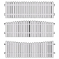 Plotová plaňka G21 Grey Wood 100 cm, WPC