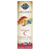 Garden of Life Vitamín C - Organic s příchutí třešně a mandarinky - 58ml. sprej