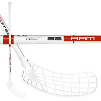 Florbalová hokejka FREEZ RAM 32 white-red 95 round MB pravá