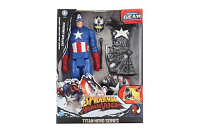 Avengers Figurka Captain America s power fx příslušenstvím