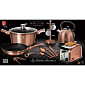 BERLINGERHAUS Sada příborů 24 ks Rosegold Metallic Line nerez satin BH-2213