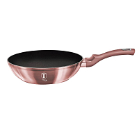 BERLINGERHAUS Pánev WOK s titanovým povrchem 28 cm I-Rose Edition BH-6030