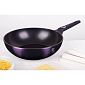 BERLINGERHAUS Pánev WOK s titanovým povrchem 28 cm Purple Eclipse Collection BH-6633