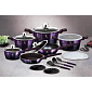 BERLINGERHAUS Pánev WOK s titanovým povrchem 28 cm Purple Eclipse Collection BH-6633