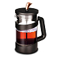 BERLINGERHAUS Konvice na čaj a kávu French Press 600 ml Black Rose Collection BH-7615