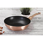 BERLINGERHAUS Wok s mramorovým povrchem 28 cm Rosegold Metallic Line BH-1512