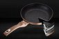 BERLINGERHAUS Wok s mramorovým povrchem 28 cm Rosegold Metallic Line BH-1512