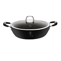 BERLINGERHAUS Pekáč s poklicí s titanovým povrchem 28 cm Black Professional Line BH-6125