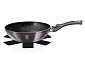 BERLINGERHAUS Pánev WOK s mramorovým povrchem 28 cm Carbon PRO Line BH-6900