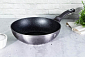 BERLINGERHAUS Pánev WOK s mramorovým povrchem 28 cm Carbon PRO Line BH-6900