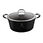 BERLINGERHAUS Kastrol s poklicí s titanovým povrchem 24 cm Black Professional Line BH-6123