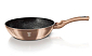 BERLINGERHAUS Wok s mramorovým povrchem 30 cm Rosegold Metallic Line BH-6171