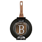 BERLINGERHAUS Wok s mramorovým povrchem 30 cm Rosegold Metallic Line BH-6171