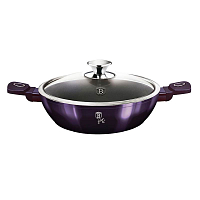 BERLINGERHAUS Pánev hluboká s poklicí 24 cm Purple Eclipse Collection BH-6631