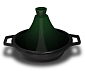 BERLINGERHAUS Tajine s víkem litinový 30 cm Emerald Collection BH-1990