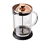 BERLINGERHAUS Konvička na čaj a kávu French Press 350 ml Rosegold collection BH-1493