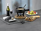 KELA Sýrové fondue COUNTRY nerez / keramika o22 cm KL-16640