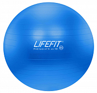 Gymnastický míč LIFEFIT® ANTI-BURST 65 cm, modrý