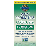 Garden of Life RAW Probiotika - péče o tlusté střevo - 50 miliard CFU - 30 kapslí