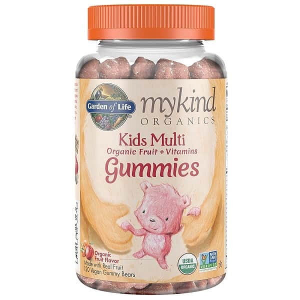 Garden of Life Mykind Organics Multi Gummies - Pro Děti - z organického ovoce 120 vegan gummies