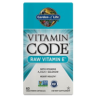 Garden of Life Vitamín E - RAW Vitamin Code - 60 kapslí