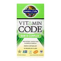 Garden of Life Vitamín B-Komplex - RAW Vitamin Code -120 kapslí