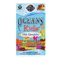 Garden of Life Ocean Kids DHA omega 3 -pro děti 120 tobolek