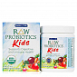 Garden of Life RAW Organic Probiotika - pro děti - na podporu zažívání, s příchutí banánu 96g.