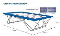 Eurotramp Trampolína Grand Master Exclusive 6x4 mm